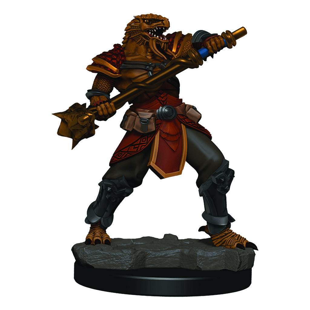 D&D | Masculine Dragonborn Fighter | Premium Painted Figure