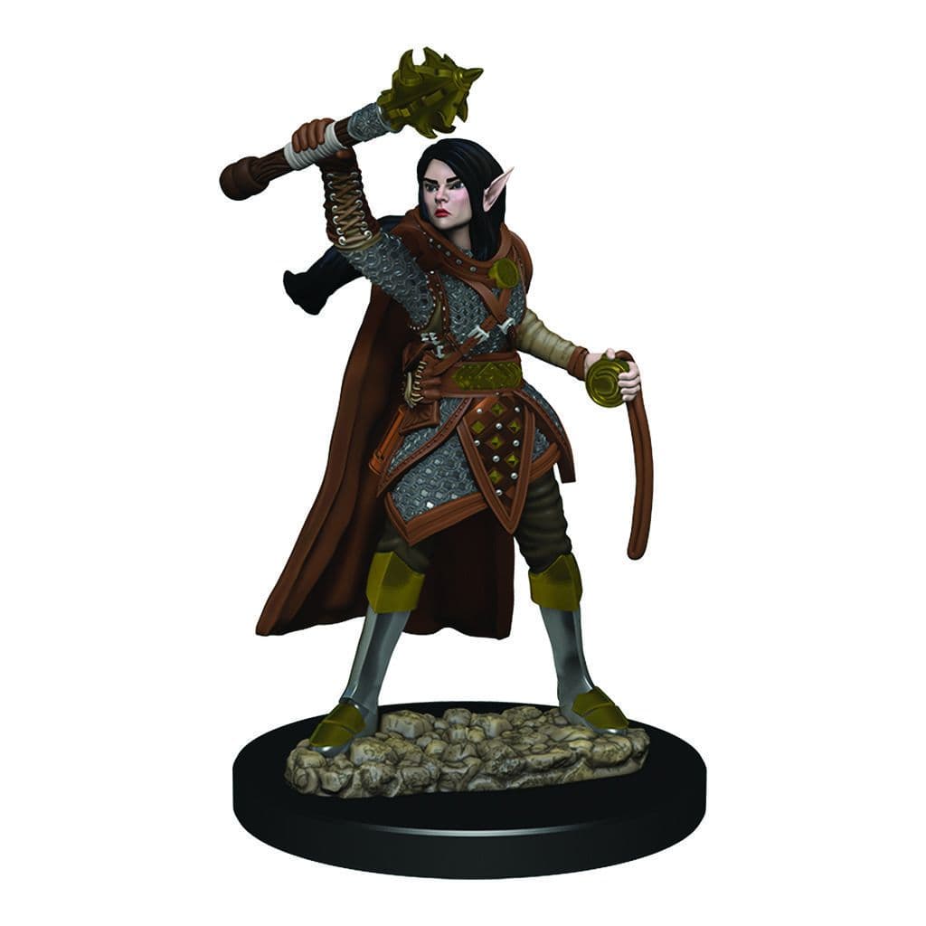 D&D | Feminine Elf Cleric | Premium Painted Figure