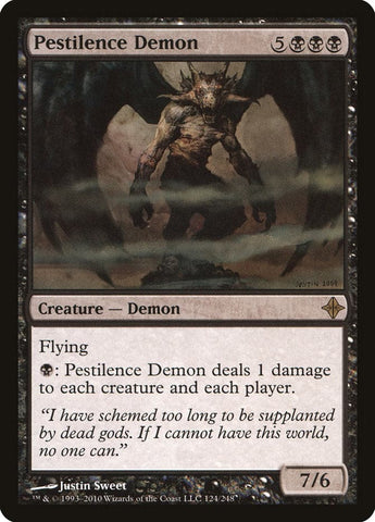 Pestilence Demon [Rise of the Eldrazi]
