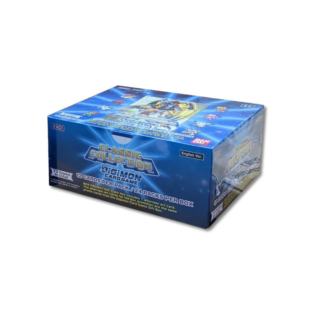 Digimon Card Game | Classic Collection (EX01) Booster Display