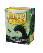 Dragon Shield | Standard Size Sleeves | 100ct | Emerald (Matte)
