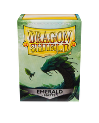 Dragon Shield Matte Sleeves | Standard Size | 100ct Emerald