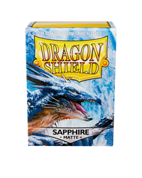 Dragon Shield Matte Sleeves | Standard Size | 100ct Sapphire