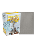 Dragon Shield | Standard Size Sleeve | 100ct | Silver (Matte)