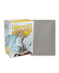 Dragon Shield Matte Sleeves | Standard Size | 100ct Silver