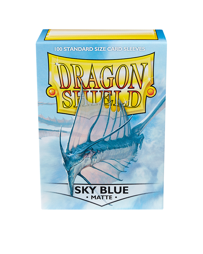 Dragon Shield Matte Sleeves | Standard Size | 100ct Sky Blue