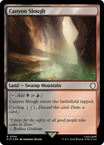 Canyon Slough (Surge Foil) [Fallout]