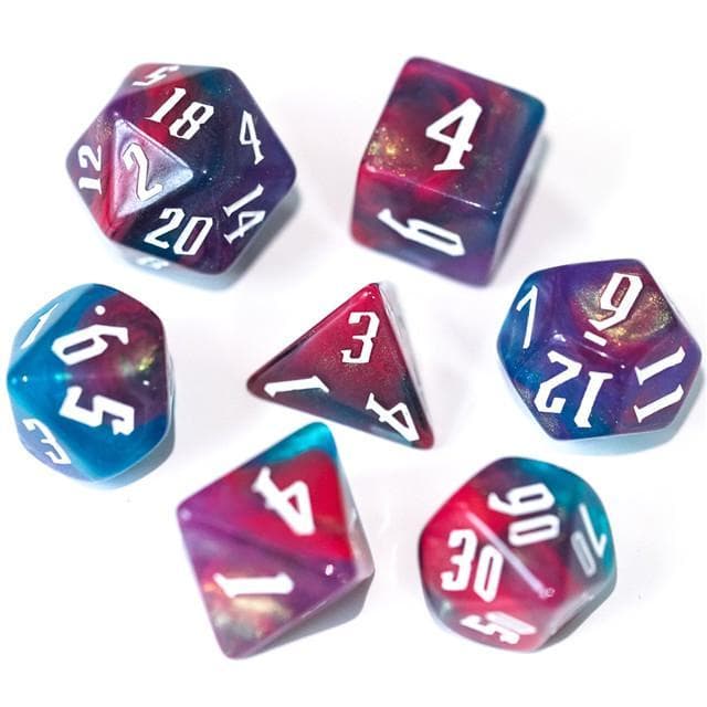 RPG Dice | "Tempest Tossed" | Set of 7