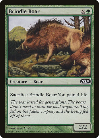 Brindle Boar [Magic 2011]