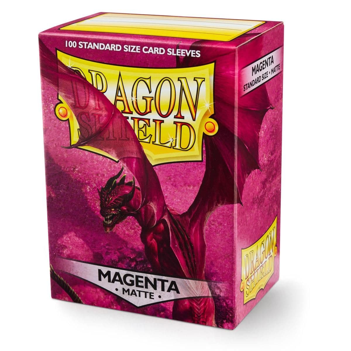 Dragon Shield | Standard Size Sleeves | 100ct | Magenta (Matte)