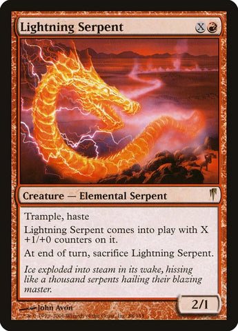 Lightning Serpent [Coldsnap]