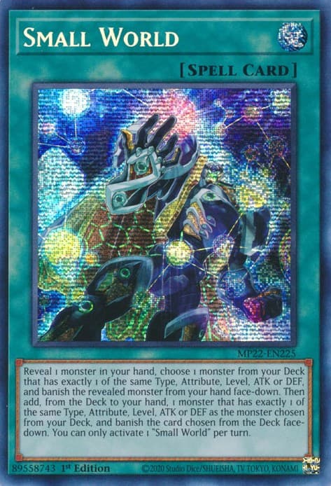 Small World [MP22-EN225] Prismatic Secret Rare