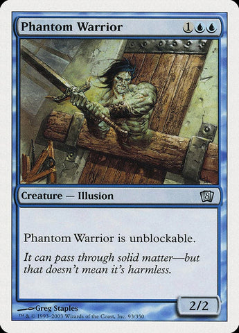 Phantom Warrior [Eighth Edition]