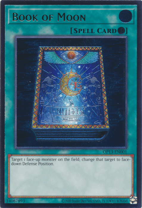 Book of Moon [OP13-EN001] Ultimate Rare