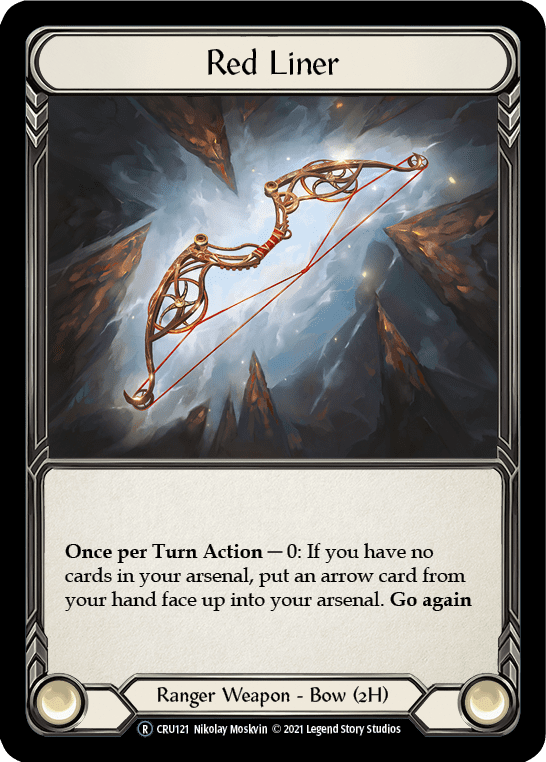 Red Liner [U-CRU121] (Crucible of War Unlimited)  Unlimited Rainbow Foil