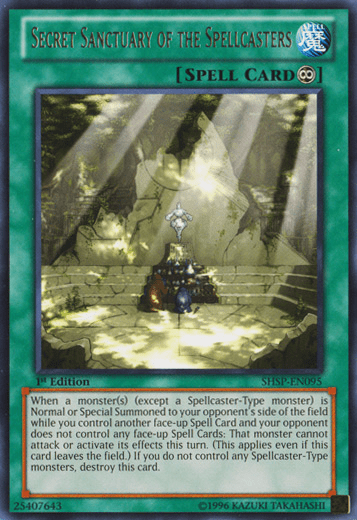 Secret Sanctuary of the Spellcasters [SHSP-EN095] Rare
