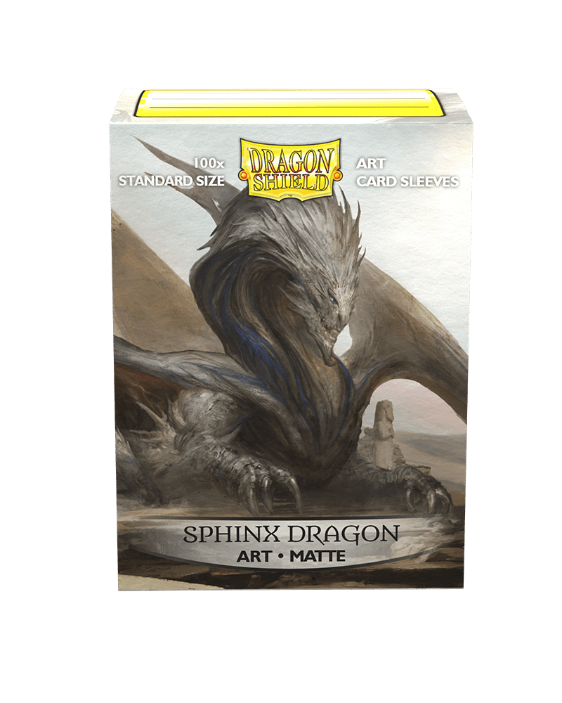 Dragon Shield | Standard Card Sleeves | 100ct | Sphinx Dragon (Art Matte)