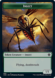 Insect // Cat Double-Sided Token [Starter Commander Decks]