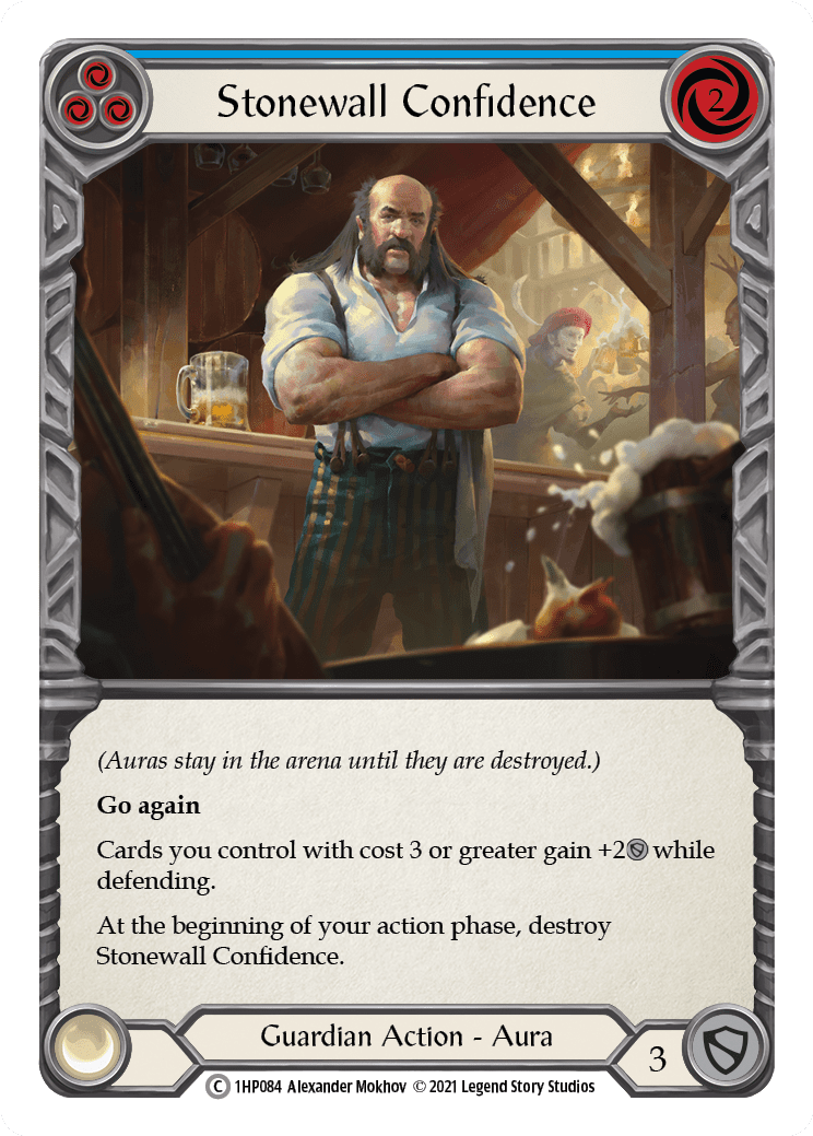 Stonewall Confidence (Blue) [1HP084]