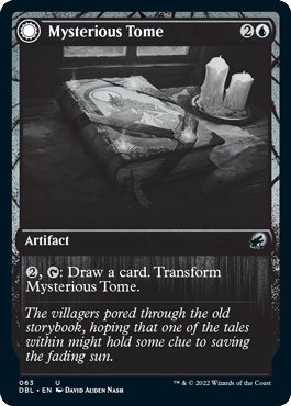 Mysterious Tome // Chilling Chronicle [Innistrad: Double Feature]