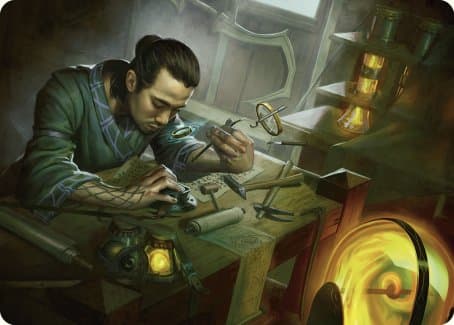 Renowned Weaponsmith Art Card [Commander Masters Art Series]