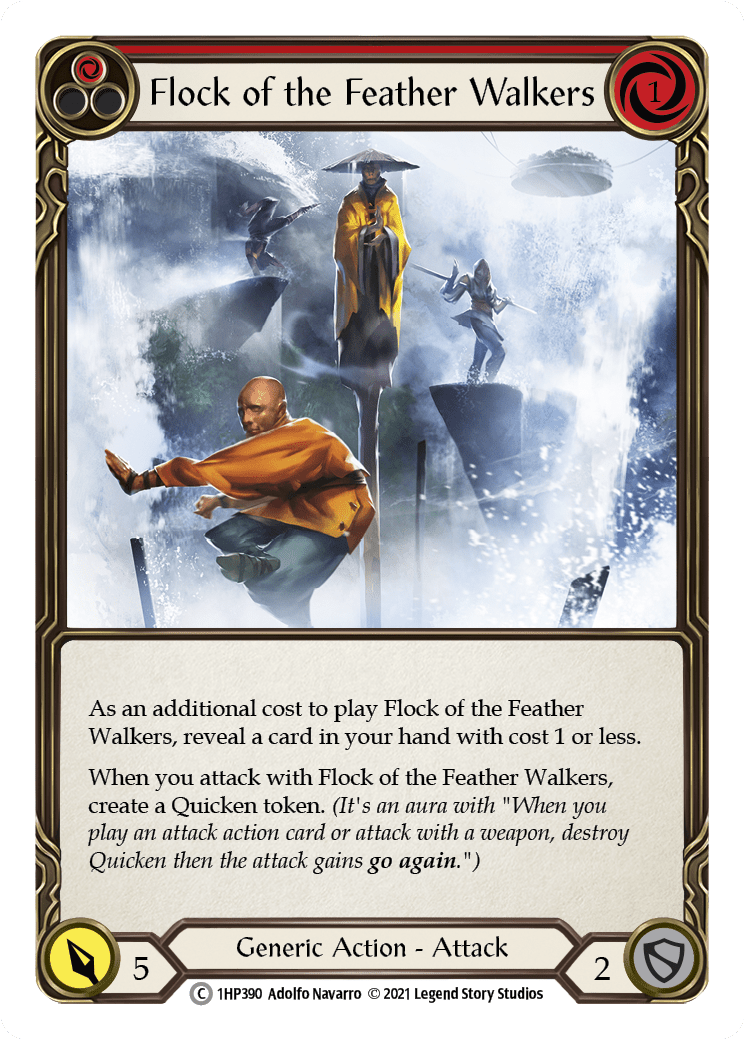 Flock of the Feather Walkers (Red) [1HP390]