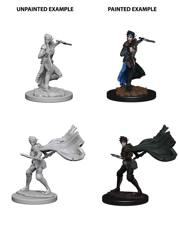 Pathfinder Battles: Deep Cuts Miniatures | Elf Female Rogue