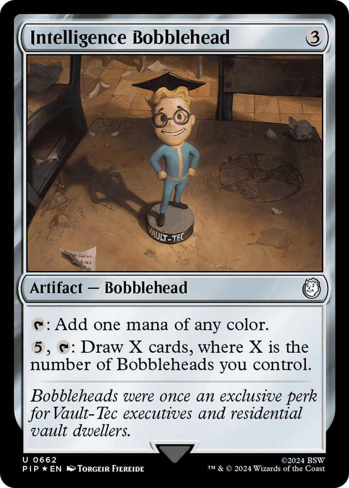 Intelligence Bobblehead (Surge Foil) [Fallout]