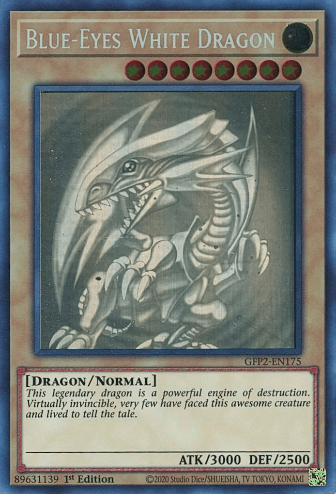 Blue-Eyes White Dragon [GFP2-EN175] Ghost Rare