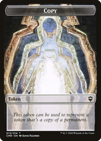 Copy (013) // Treasure Double-Sided Token [Commander Legends Tokens]
