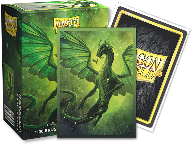 Dragon Shield | Standard Size Sleeves | 100ct | Constellations of Arcania: Rayalda (Art Brushed)