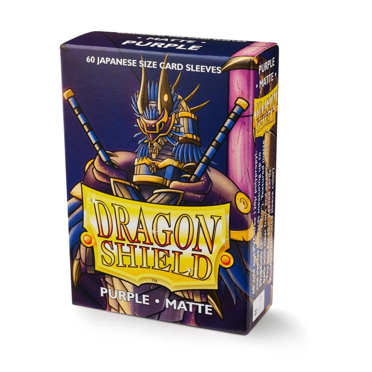 Dragon Shield | Japanese Size Sleeves | 60ct | Purple (Matte)
