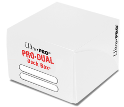 Ultra PRO: Deck Box - PRO-Dual (Standard - White)