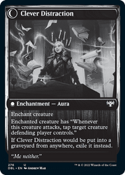 Distracting Geist // Clever Distraction [Innistrad: Double Feature]