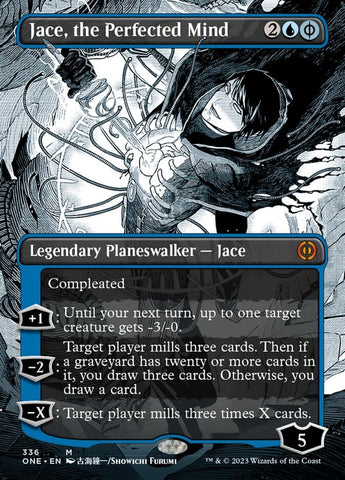Jace, the Perfected Mind (Borderless Manga) [Phyrexia: All Will Be One]