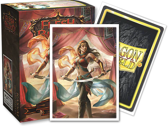 Dragon Shield | Standard Size Sleeves | 100ct | Kassai (Flesh and Blood Matte)