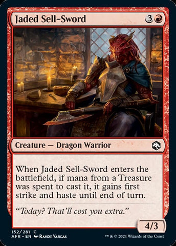 Jaded Sell-Sword [Dungeons & Dragons: Adventures in the Forgotten Realms]