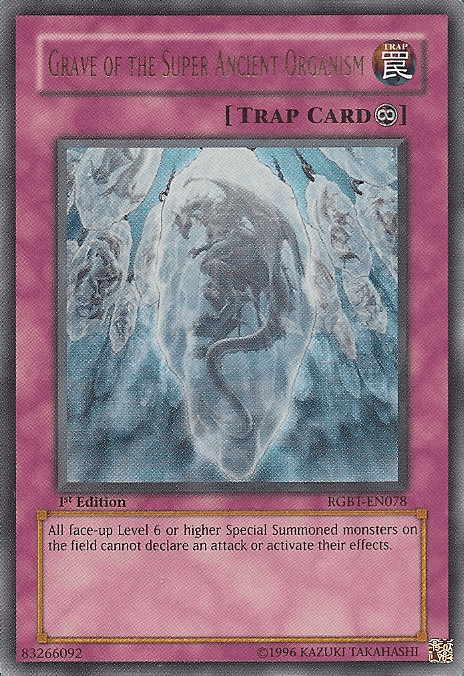 Grave of the Super Ancient Organism [RGBT-EN078] Ultra Rare