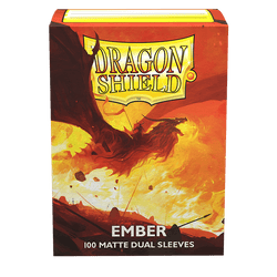 Dragon Shield: Standard 100ct Sleeves - Ember (Dual Matte)