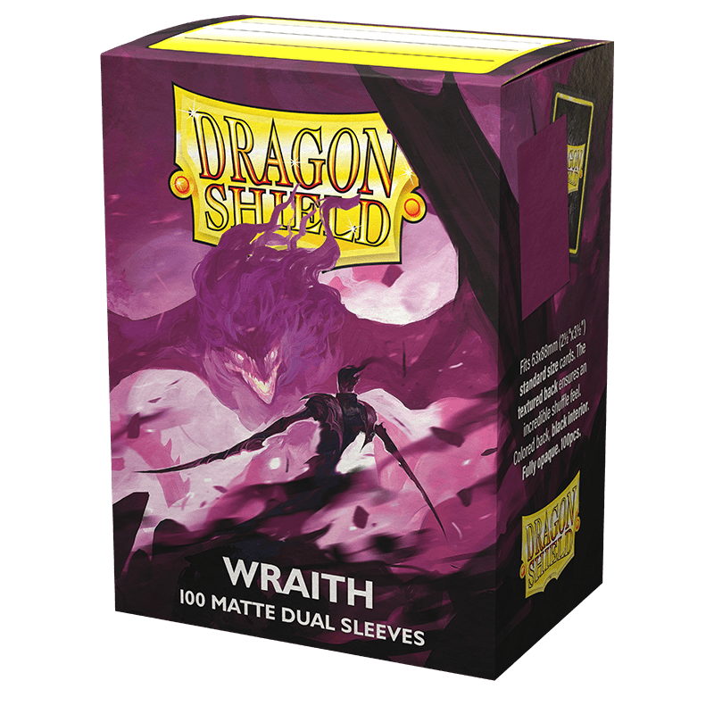 Dragon Shield | Standard Size Sleeves | 100ct | Wraith (Dual Matte)