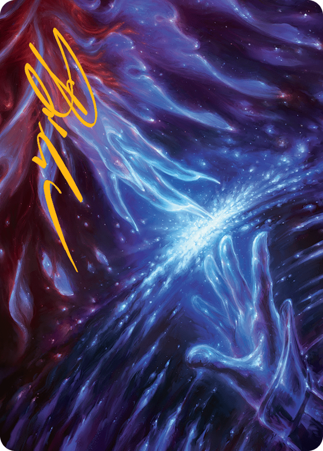 Transcendent Message Art Card (Gold-Stamped Signature) [March of the Machine Art Series]