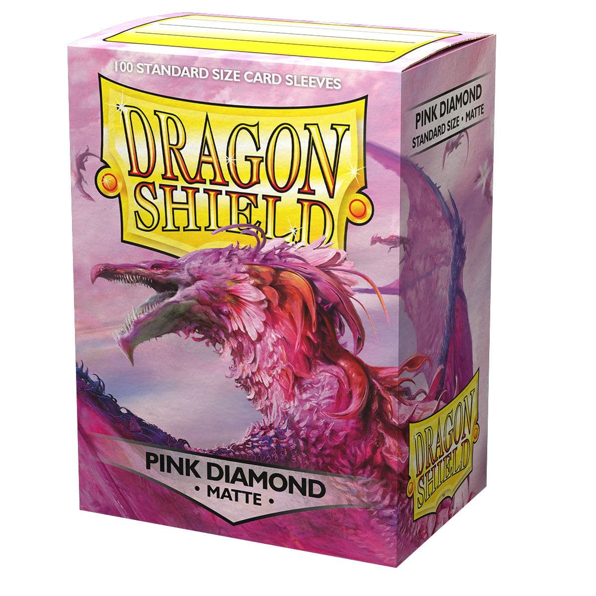 Dragon Shield | Standard Size Sleeves | 100ct | Pink Diamond (Matte)