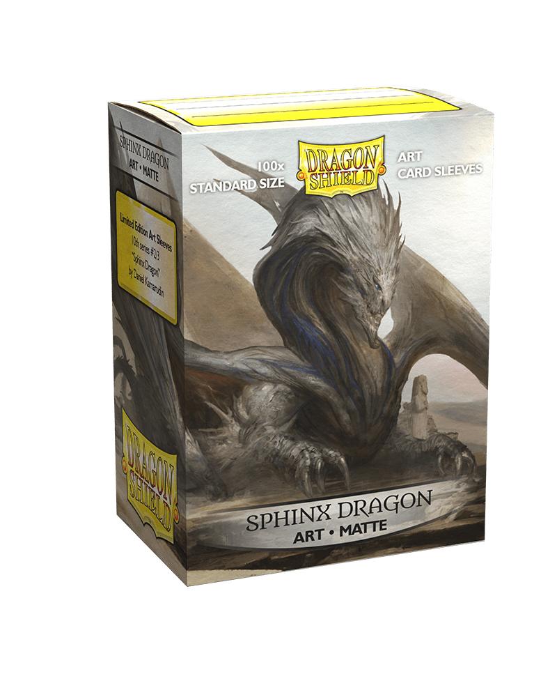 Dragon Shield | Standard Card Sleeves | 100ct | Sphinx Dragon (Art Matte)