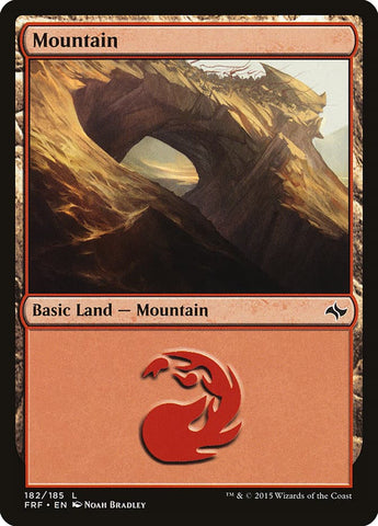 Mountain (182) [Fate Reforged]