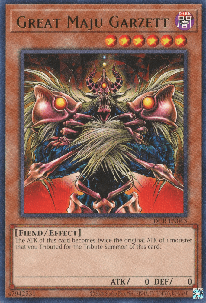 yugioh maju cards Yu-Gi-Oh! - Gren Da Eiza (IOC-024) - Invasion of Chaos - 1st Edition Description coming soon... Yu-Gi-Oh GREN MAJU DA EIZA