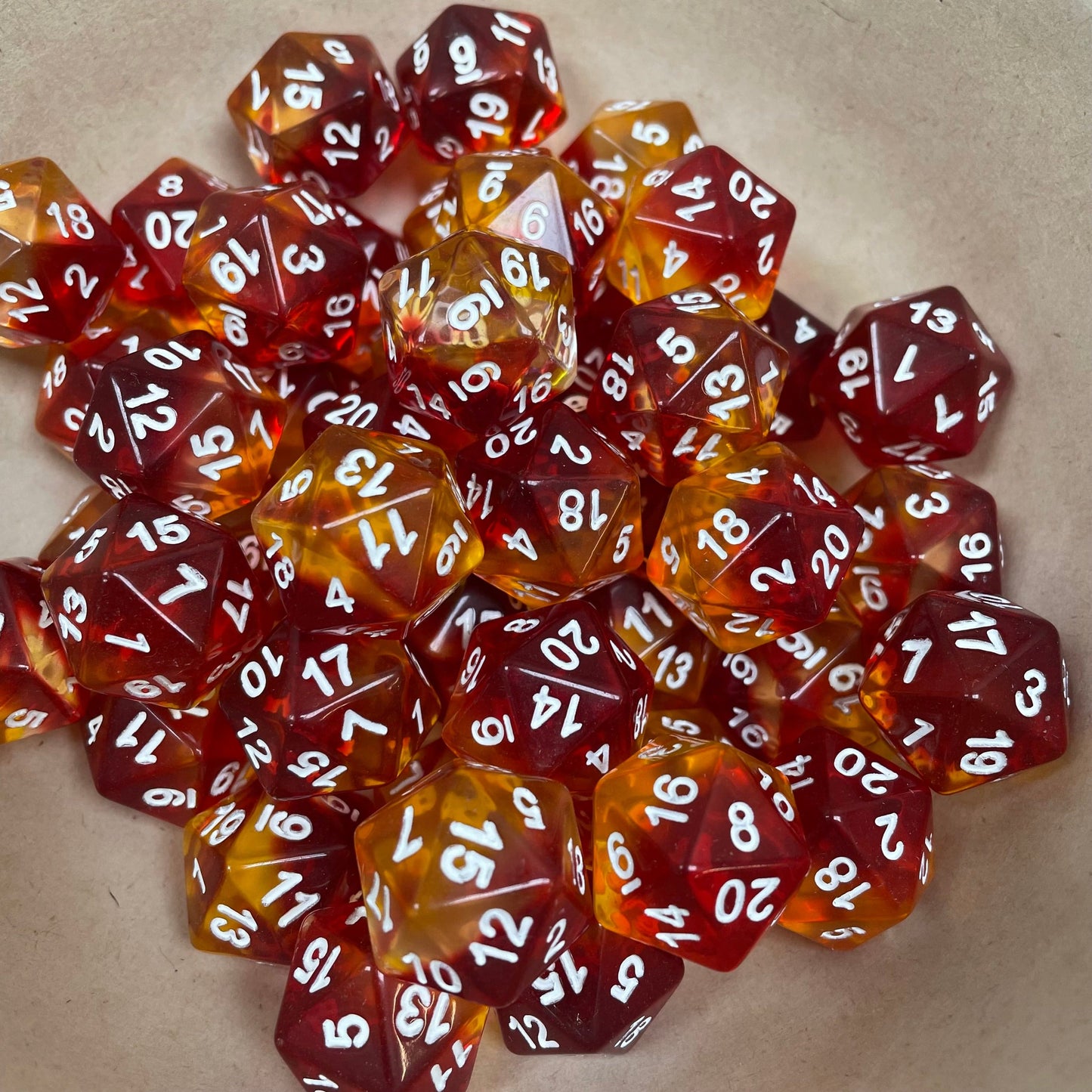 Single Dice | "Fireball" | d20