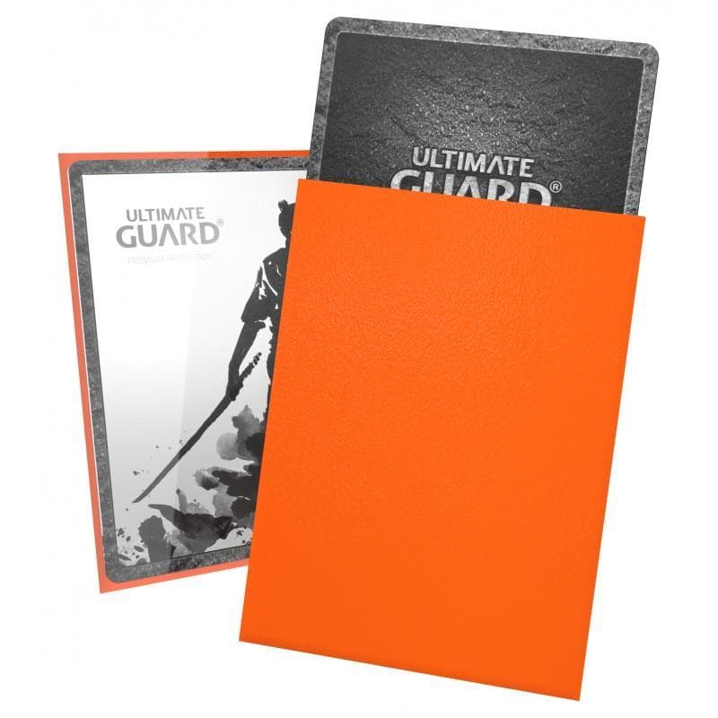 Ultimate Guard: Katana | Standard Size Sleeves | 100ct | Orange (Matte)