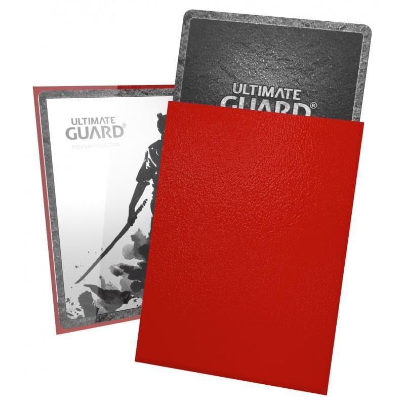 Ultimate Guard: Katana | Standard Size Sleeves | 100ct | Red (Matte)