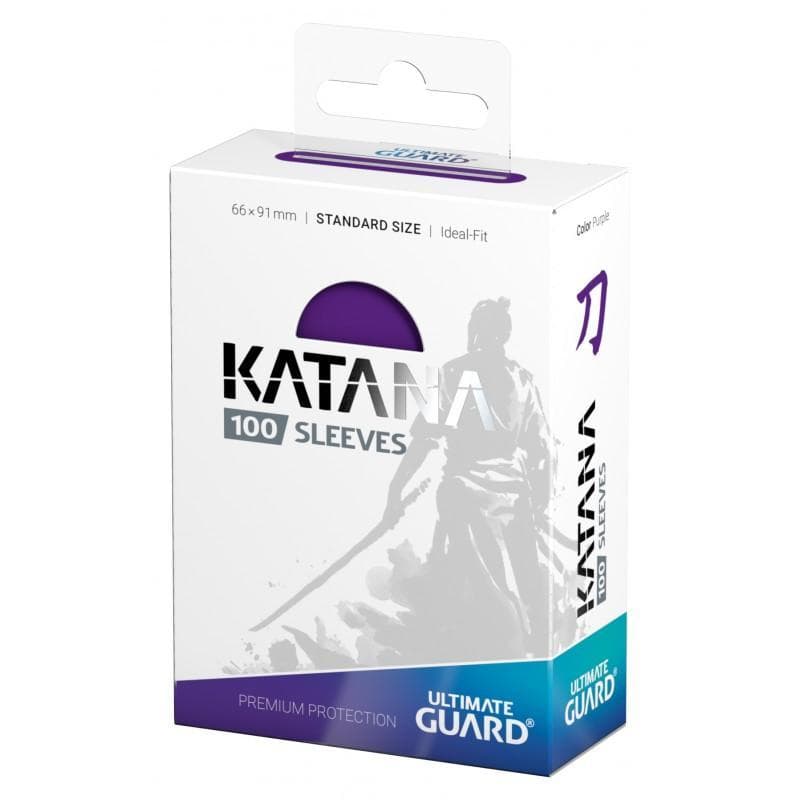 Ultimate Guard: Katana | Standard Size Sleeves | 100ct | Purple (Matte)