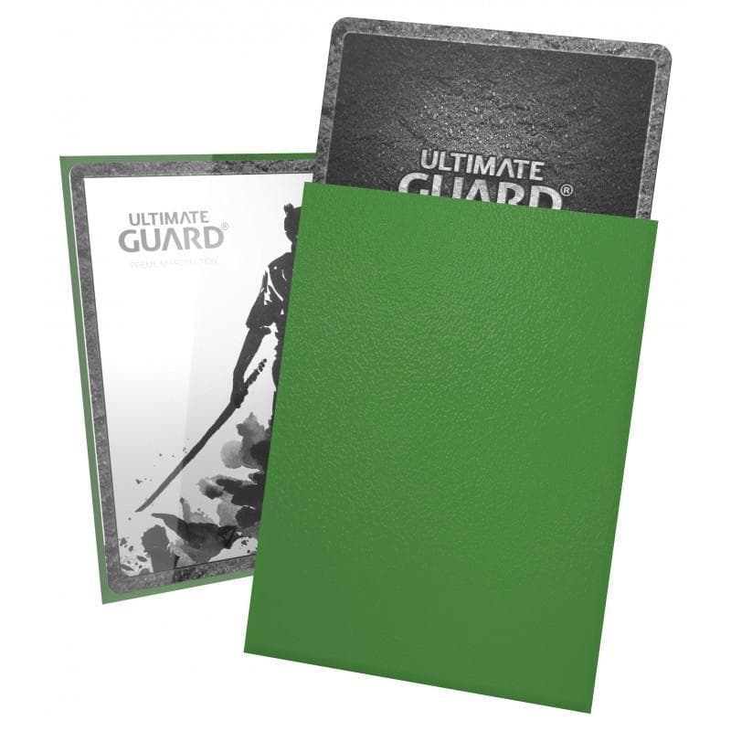 Ultimate Guard: Katana | Standard Size Sleeves | 100ct | Green (Matte)